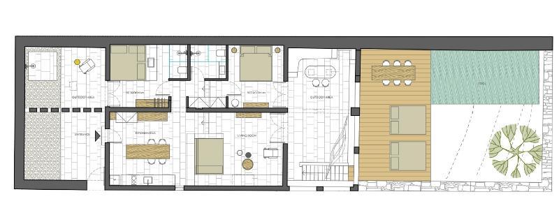 Dreambox Mini Villas Ornos  Exteriér fotografie